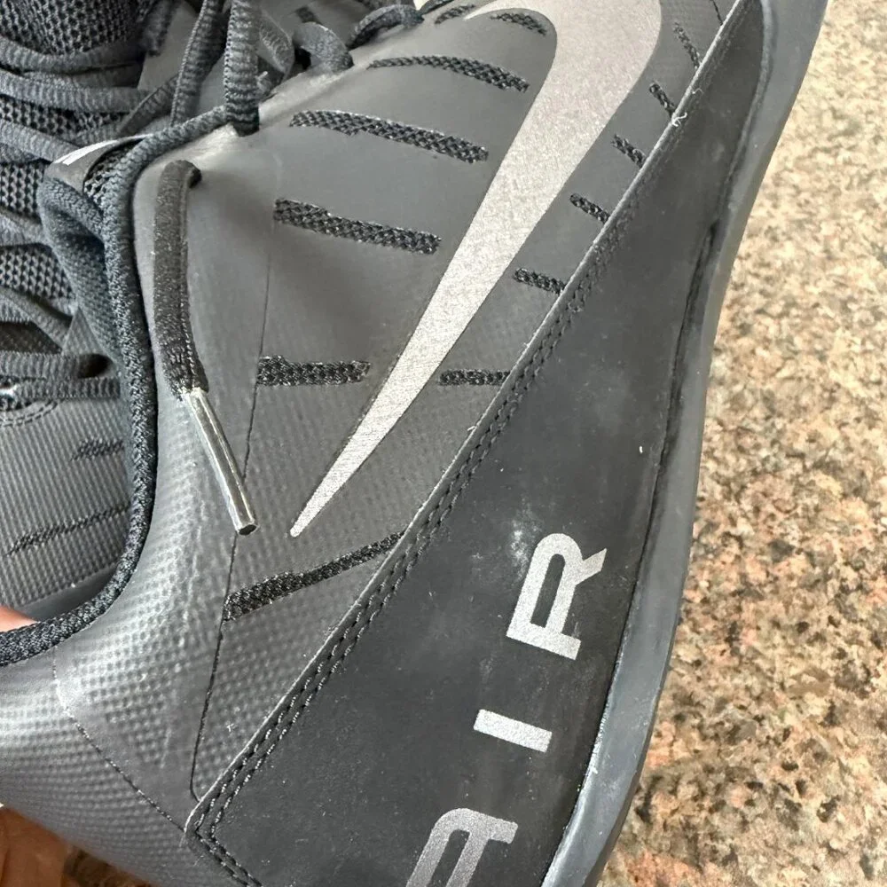 Nike Air Mavin 2 low Men's basketball shoes Black and Grey - Picture 4 of 8